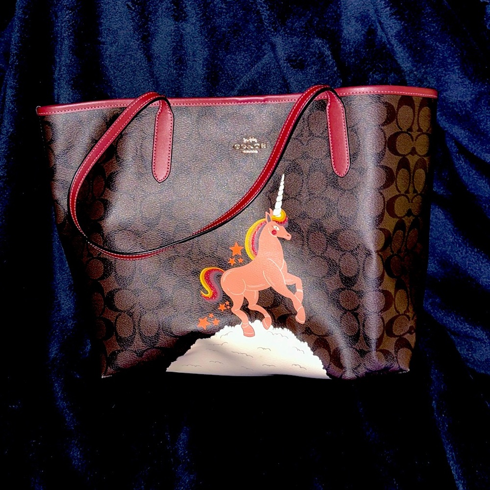 Authentic Coach Unicorn Bag